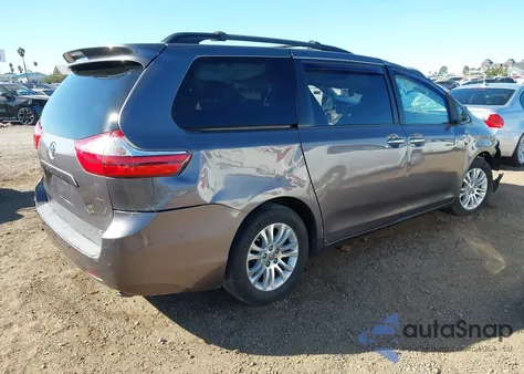 2015 Toyota Sienna Xle 8 Passenger from USA, damaged, VIN 5TDYK3DC8FS581112